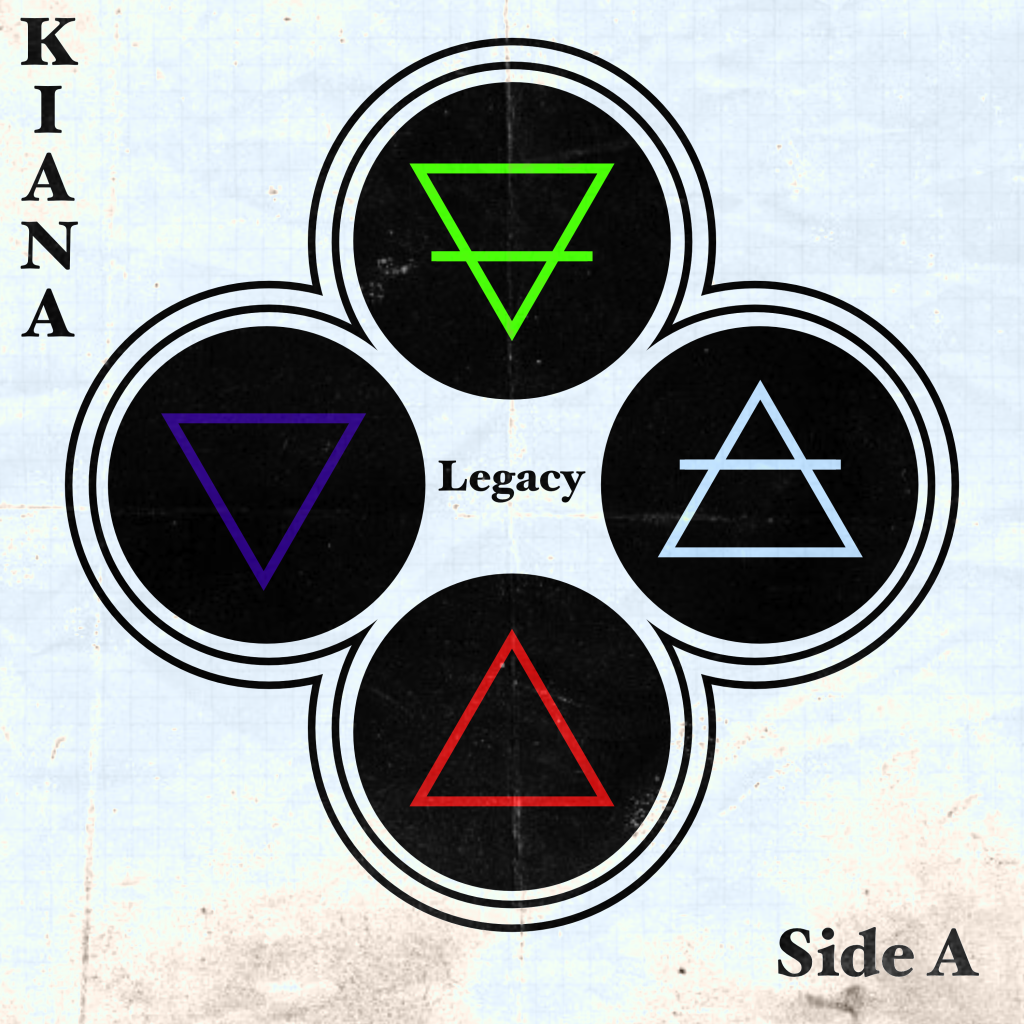 Album cover for Kiana Marrie's music album titled "Legacy: Side A".